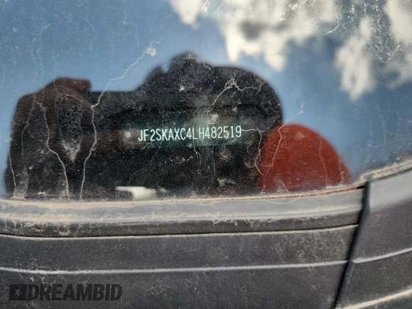 2020 Subaru Forester Touring with VIN JF2SKAXC4LH482519, listed as a Copart auction lot 62868255 with 71,009 mi miles and Salvage title. Bid and sale history available at DreamBid. Image 13.