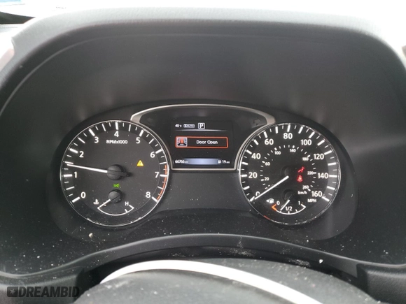 2017 Nissan Pathfinder S with VIN 5N1DR2MM8HC610475, listed as a Copart auction lot 52548495 with 66,766 mi miles and Salvage Title. Bid and sale history available at carsss.com. Image 9.