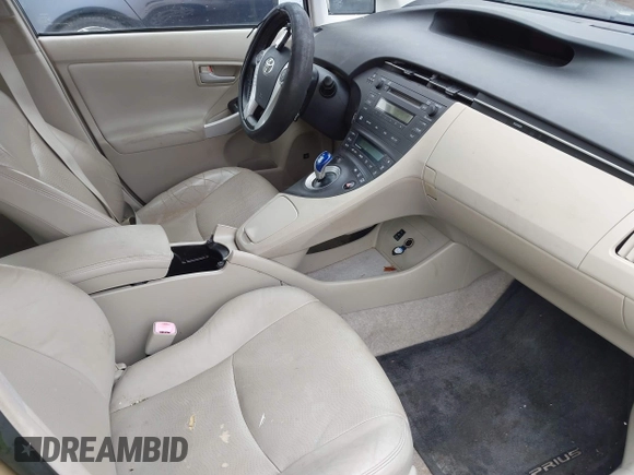 2010 Toyota Prius II with VIN JTDKN3DU9A0212664, listed as a IAAI auction lot 42183831 with 120,094 mi miles. Bid and sale history available at carsss.com. Image 5.
