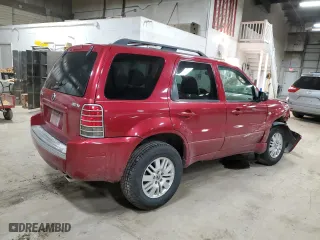 2005 Mercury Mariner Luxury with VIN 4M2YU57175DJ32556, listed as a Copart auction lot 51941154 with 202,533 mi miles and Non Repairable. Bid and sale history available at carsss.com. Image 3.