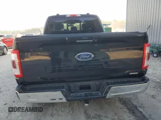 2022 Ford F-150 XL with VIN 1FTFW1E83NFC11131, listed as a Copart auction lot 52332295 with 0 mi miles and Salvage Title. Bid and sale history available at carsss.com. Image 6.