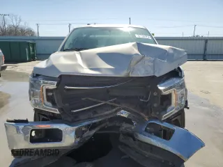 2018 Ford F-150 XL with VIN 1FTEW1CB3JKE57656, listed as a Copart auction lot 47735355 with 152,501 mi miles and Salvage title. Bid and sale history available at DreamBid. Image 5.