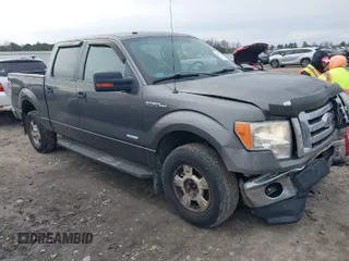 2011 Ford F-150 XLT with VIN 1FTFW1ET9BFA13928, listed as a IAAI auction lot 41745623 with 186,813 mi miles. Bid and sale history available at carsss.com. Image 1.