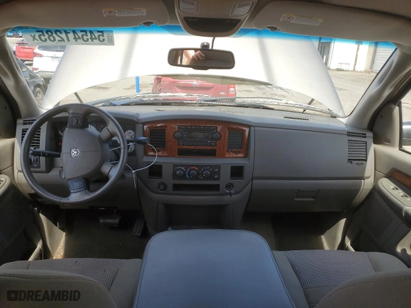 2006 Dodge Ram 2500 SLT with VIN 1D7KS28C66J133092, listed as a Copart auction lot 54541285 with 118,218 mi miles and Salvage Title. Bid and sale history available at carsss.com. Image 8.