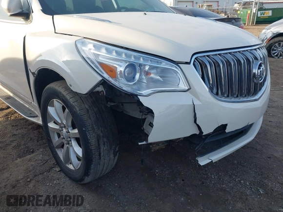 2014 Buick Enclave Leather with VIN 5GAKVBKD5EJ170931, listed as a IAAI auction lot 41797367 with 65,200 mi miles and . Bid and sale history available at DreamBid. Image 6.