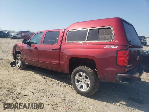 2017 Chevrolet Silverado 1500 LT with VIN 3GCUKREC7HG421093, listed as a Copart auction lot 48637125 with Not Provided miles and Salvage Title. Bid and sale history available at DreamBid. Image 2.