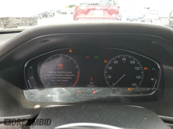 2019 Honda Accord EX z VIN 1HGCV1F4XKA160108, wystawiony jako Copart lot #57134665 z przebiegiem 152 412 mil mil oraz Szkoda całkowita • Salvage title. Historia ofert i sprzedaży dostępna na DreamBid. Obrazek 9.