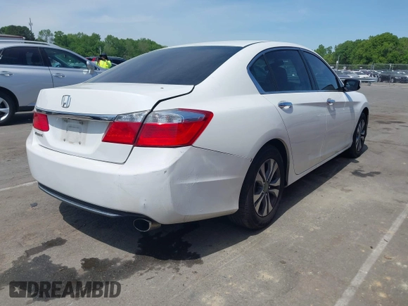 2014 Honda Accord LX z VIN 1HGCR2F34EA032548, wystawiony jako IAAI lot #42054306 z przebiegiem 139 625 mil mil oraz . Historia ofert i sprzedaży dostępna na DreamBid. Obrazek 4.