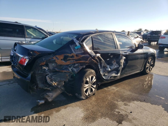 2015 Honda Accord LX with VIN 1HGCR2F37FA176175, listed as a Copart auction lot 89144965 with 208,558 mi miles and Salvage Title. Bid and sale history available at carsss.com. Image 3.