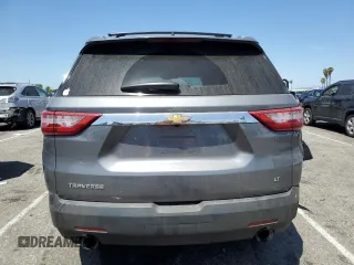 2018 Chevrolet Traverse LT Cloth with VIN 1GNERGKW4JJ197375, listed as a Copart auction lot 57534965 with 74,833 mi miles and Salvage title. Bid and sale history available at DreamBid. Image 6.
