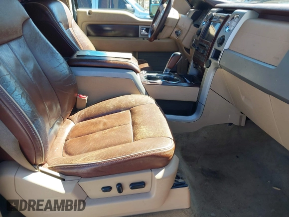 2012 Ford F-150 XL with VIN 1FTFW1EFXCKD49459, listed as a IAAI auction lot 41600963 with 260,704 mi miles. Bid and sale history available at carsss.com. Image 5.