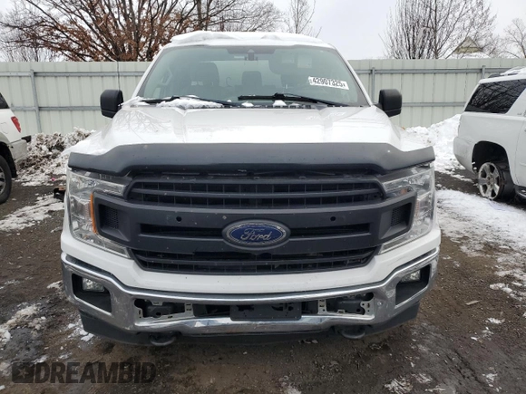2020 Ford F-150 XL with VIN 1FTEX1EP5LKD79714, listed as a Copart auction lot 42907325 with Not provided miles and Salvage title. Bid and sale history available at DreamBid. Image 5.
