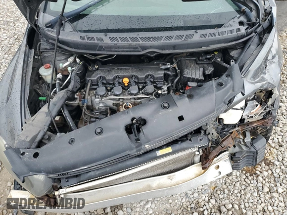 2009 Honda Civic EX with VIN 2HGFG12849H534613, listed as a Copart auction lot 54648375 with 219,437 mi miles and Salvage Title. Bid and sale history available at DreamBid. Image 11.