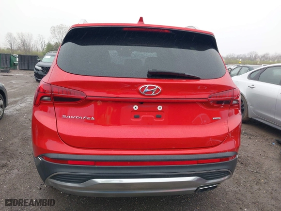 2021 Hyundai Santa Fe SEL with VIN 5NMS6DAJ5MH326758, listed as a IAAI auction lot 41948005 with 65,289 mi miles. Bid and sale history available at carsss.com. Image 17.