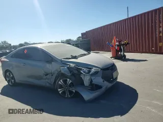 2014 Hyundai Elantra Coupe with VIN KMHDH6AH0EU029186, listed as a Copart auction lot 82584754 with 0 mi miles and Salvage Title. Bid and sale history available at carsss.com. Image 11.