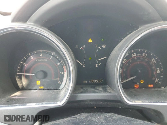 2010 Toyota Highlander Limited with VIN 5TDYK3EH5AS010499, listed as a Copart auction lot 61663135 with 280,932 mi miles and Salvage title. Bid and sale history available at DreamBid. Image 9.