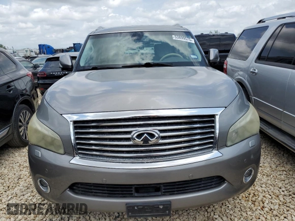 2014 Infiniti QX80 with VIN JN8AZ2NF6E9555108, listed as a Copart auction lot 53899575 with 156,989 mi miles and Clean Title. Bid and sale history available at carsss.com. Image 5.