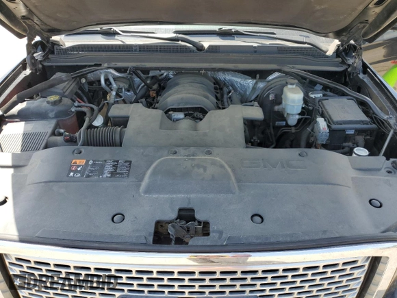 2015 GMC Yukon XL Denali with VIN 1GKS1JKJ1FR295572, listed as a Copart auction lot 65498084 with 150,167 mi miles and Clean Title. Bid and sale history available at carsss.com. Image 12.