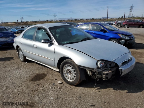 1996 Mercury Sable LS with VIN 1MELM53S7TA600376, listed as a Copart auction lot 45529455 with 184,855 mi miles and Salvage Title. Bid and sale history available at carsss.com. Image 4.