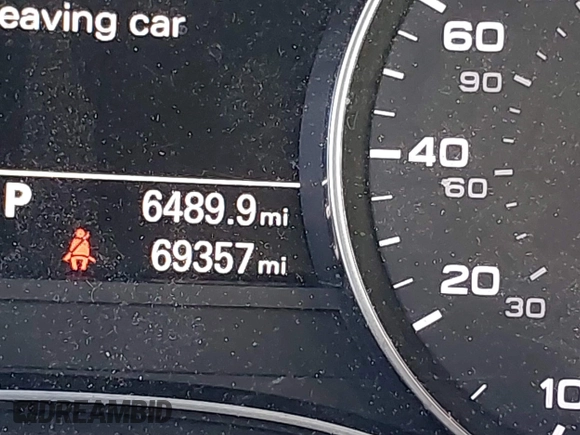 2015 Audi A6 3.0T Premium Plus with VIN WAUFGAFC9FN007079, listed as a IAAI auction lot 41496754 with 69,357 mi miles. Bid and sale history available at carsss.com. Image 7.