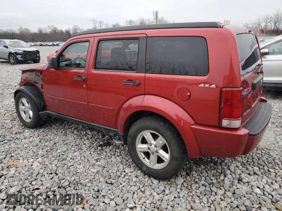 2009 Dodge Nitro SXT with VIN 1D8GU28K69W522292, listed as a Copart auction lot 84890274 with 121,311 mi miles and Salvage Title. Bid and sale history available at carsss.com. Image 2.