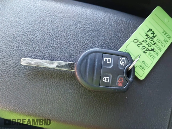 2019 Ford Fiesta SE with VIN 3FADP4BJ7KM164586, listed as a IAAI auction lot 41846381 with 67,929 mi miles. Bid and sale history available at carsss.com. Image 11.