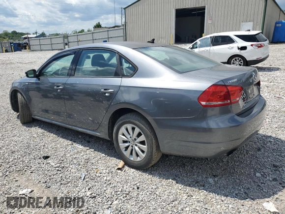 2014 Volkswagen Passat Wolfsburg Edition with VIN 1VWAS7A36EC116192, listed as a Copart auction lot 57643045 with 89,026 mi miles and Salvage title. Bid and sale history available at DreamBid. Image 2.