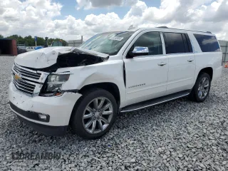 2016 Chevrolet Suburban LTZ with VIN 1GNSCJKC1GR450704, listed as a Copart auction lot 54152655 with 155,823 mi miles and Salvage title. Bid and sale history available at DreamBid. Image 1.