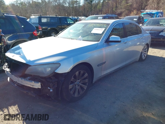2010 BMW 7 Series 750Li xDrive with VIN WBAKC8C55AC430349, listed as a IAAI auction lot 41004254 with 153,747 mi miles and . Bid and sale history available at DreamBid. Image 2.