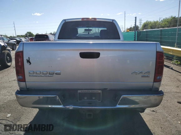 2004 Dodge 2500 SLT z VIN 3D7KU28C64G234562, wystawiony jako Copart lot #57330035 z przebiegiem 195 824 mil mil oraz Czysty tytuł • Clean title. Historia ofert i sprzedaży dostępna na DreamBid. Obrazek 6.
