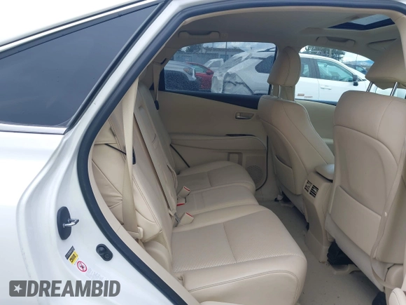 2013 Lexus RX 350 with VIN 2T2BK1BA4DC215452, listed as a IAAI auction lot 41697371 with 64,262 mi miles. Bid and sale history available at carsss.com. Image 8.