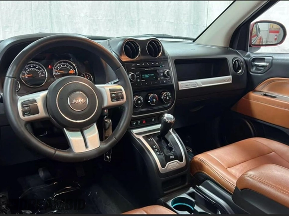 2016 Jeep Compass High Altitude with VIN 1C4NJDEB4GD663613, listed as a Copart auction lot 62422125 with 53,483 mi miles and Clean title. Bid and sale history available at DreamBid. Image 9.