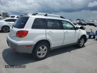 2004 Mitsubishi Outlander LS z VIN JA4LX31F44U047876, wystawiony jako Copart lot #59395585 z przebiegiem 148 726 mil mil oraz Szkoda całkowita • Salvage title. Historia ofert i sprzedaży dostępna na DreamBid. Obrazek 3.