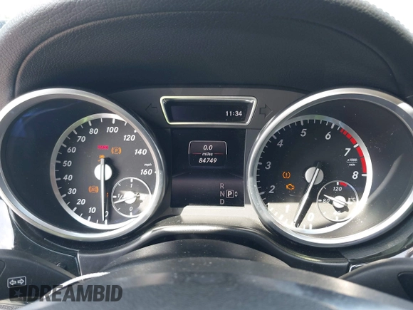 2015 Mercedes-Benz M 400 with VIN 4JGDA5GB4FA559004, listed as a IAAI auction lot 41932299 with 84,749 mi miles and . Bid and sale history available at DreamBid. Image 7.