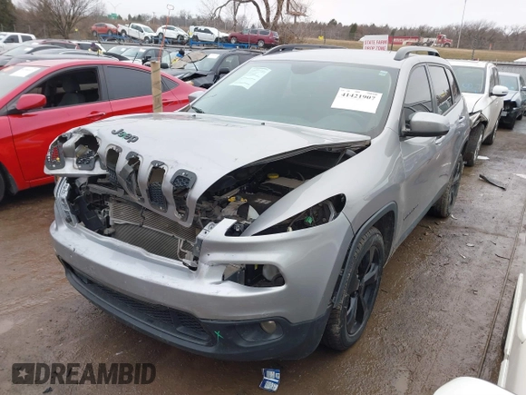 2018 Jeep Cherokee Latitude with VIN 1C4PJLCB3JD518768, listed as a IAAI auction lot 41421907 with 81,164 mi miles and . Bid and sale history available at DreamBid. Image 18.