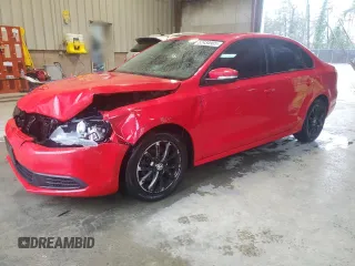 2012 Volkswagen Jetta Sedan SE w/Convenience PZEV with VIN 3VWDP7AJ4CM402177, listed as a Copart auction lot 52434905 with 229,258 mi miles and Salvage Title. Bid and sale history available at carsss.com. Image 1.