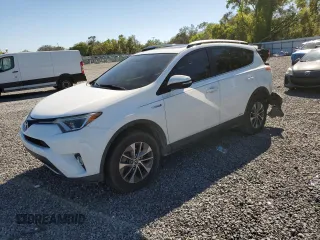 2016 Toyota RAV4 Hybrid XLE with VIN JTMRJREV6GD056931, listed as a Copart auction lot 49327875 with 145,824 mi miles and Salvage Title. Bid and sale history available at carsss.com. Image 1.
