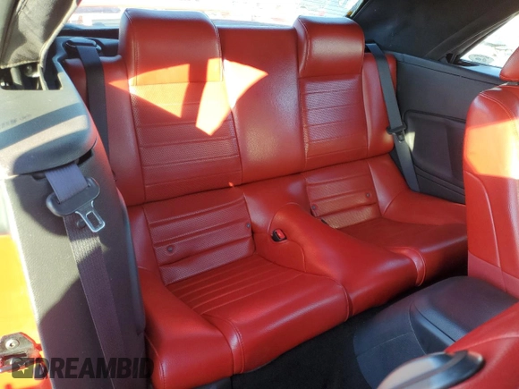 2005 Ford Mustang GT Deluxe with VIN 1ZVHT85H555246184, listed as a Copart auction lot 80784214 with 99,288 mi miles and Salvage Title. Bid and sale history available at DreamBid. Image 10.