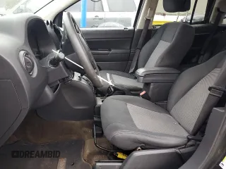 2014 Jeep Compass Sport with VIN 1C4NJCBA0ED552043, listed as a Copart auction lot 51749685 with 0 mi miles and Salvage Title. Bid and sale history available at carsss.com. Image 7.