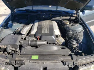 1999 BMW 7 Series 740il with VIN WBAGH8335XDP05338, listed as a Copart auction lot 89114855 with 156,049 mi miles and Salvage Title. Bid and sale history available at carsss.com. Image 11.