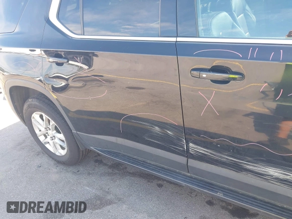 2018 Chevrolet Traverse LT Cloth with VIN 1GNERGKW3JJ138334, listed as a IAAI auction lot 42422939 with 98,060 mi miles and . Bid and sale history available at DreamBid. Image 18.