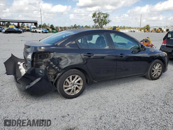 2013 Mazda 3 i Grand Touring with VIN JM1BL1W76D1781181, listed as a Copart auction lot 51664425 with 175,052 mi miles and Salvage Title. Bid and sale history available at carsss.com. Image 3.