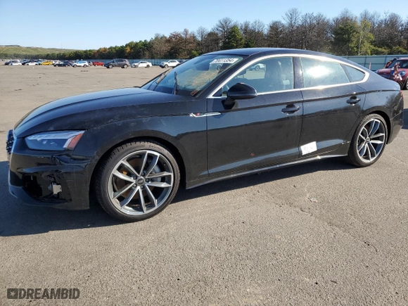 2024 Audi A5 Sportback S line Premium with VIN WAUDACF51RA072705, listed as a Copart auction lot 70411354 with 1,856 mi miles and Salvage Title. Bid and sale history available at carsss.com. Image 1.