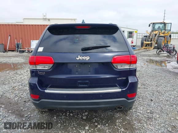 2017 Jeep Grand Cherokee Limited with VIN 1C4RJEBG0HC678706, listed as a IAAI auction lot 41933559 with 145,455 mi miles. Bid and sale history available at carsss.com. Image 17.