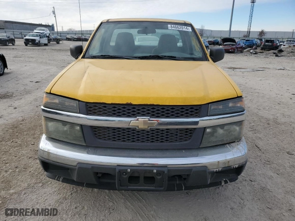 2007 Chevrolet Colorado Work Truck with VIN 1GCCS149178156646, listed as a Copart auction lot 84662014 with 0 mi miles and Salvage Title. Bid and sale history available at carsss.com. Image 5.