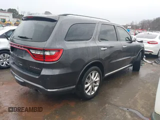 2019 Dodge Durango Citadel with VIN 1C4RDHEG2KC582281, listed as a IAAI auction lot 41614101 with 74,478 mi miles and . Bid and sale history available at DreamBid. Image 4.