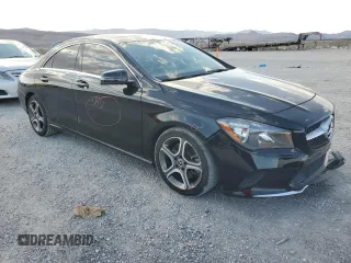 2018 Mercedes-Benz CLA with VIN WDDSJ4EB5JN683458, listed as a Copart auction lot 57898343 with 66,555 mi miles. Bid and sale history available at carsss.com. Image 4.