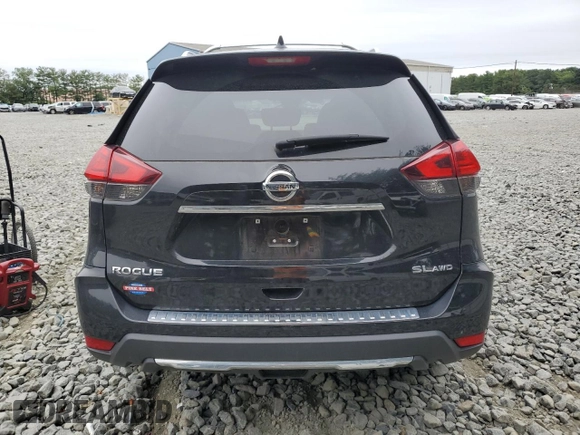 2017 Nissan Rogue SL with VIN 5N1AT2MV2HC857035, listed as a Copart auction lot 62498895 with 88,385 mi miles and Salvage title. Bid and sale history available at DreamBid. Image 6.