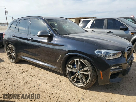2019 BMW X3 M40i with VIN 5UXTS3C54K0Z05732, listed as a Copart auction lot 45658765 with 103,357 mi miles and Salvage Title. Bid and sale history available at DreamBid. Image 4.