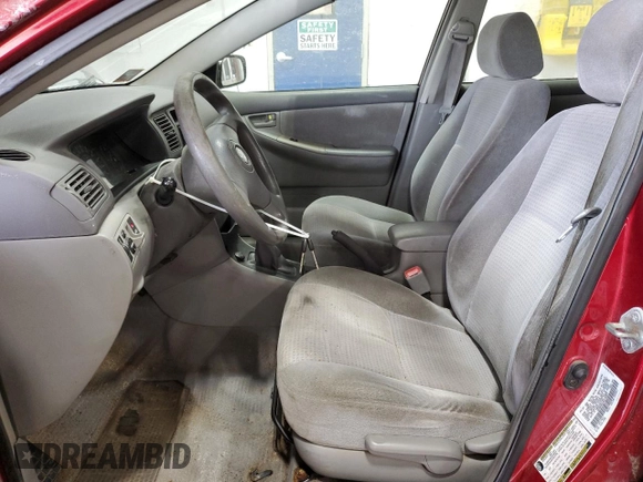 2006 Toyota Corolla CE with VIN 1NXBR32E46Z706507, listed as a Copart auction lot 43651125 with 152,012 mi miles and Clean Title. Bid and sale history available at DreamBid. Image 7.